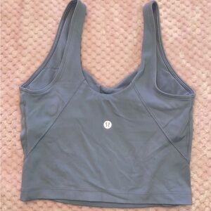 Blue-grey Lululemon align tank